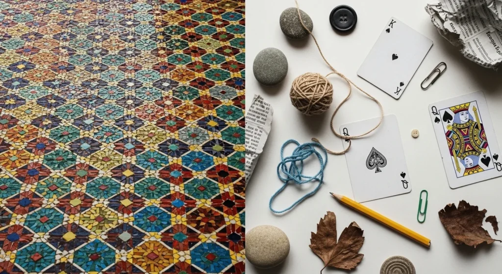 Chaoatic and patterned