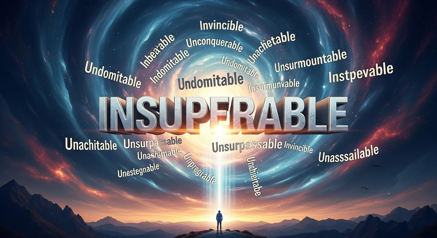 Synonyms of Insuperable