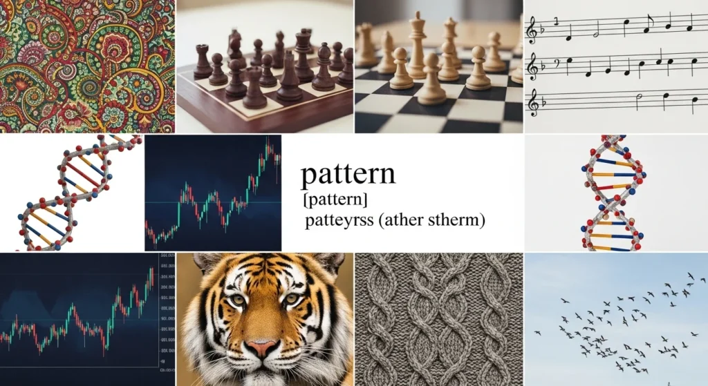 Pattern in differnt forms and objects