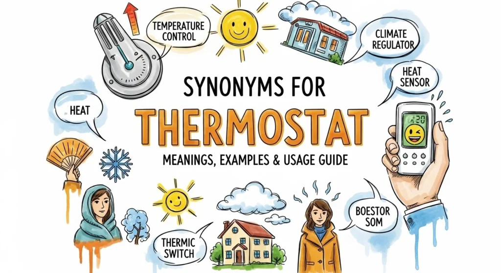 Synonyms of Thermostat