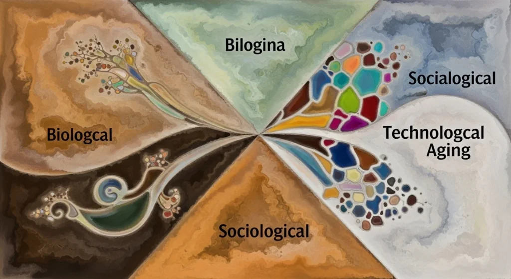 aging in different domains