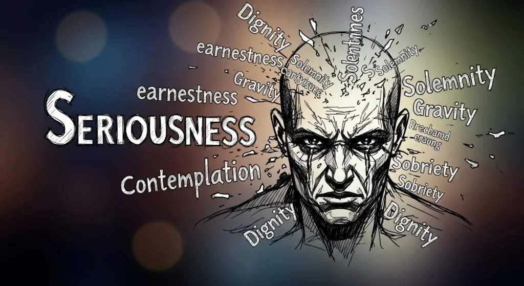 Synonyms of Seriousness