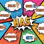 This image HAS a number of shades and colors. A beautiful display of synonyms for HAS