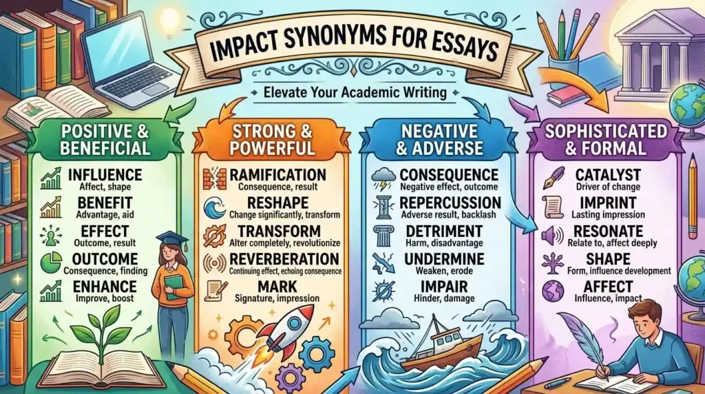 Impact Synonyms for Essays: Make Your Writing Stand Out
