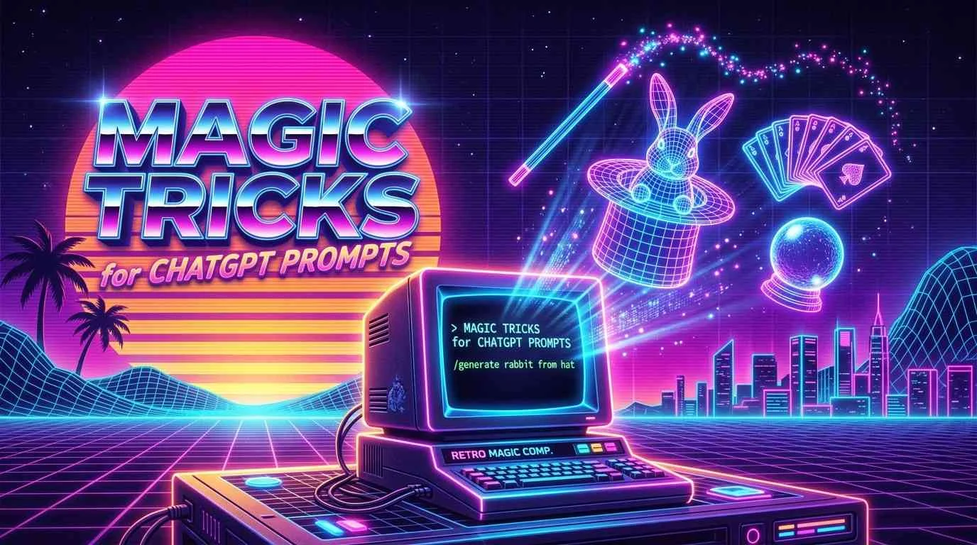 Magic Tricks for ChatGPT Prompts